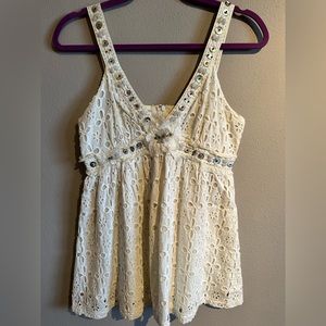 MM Couture Cream Top